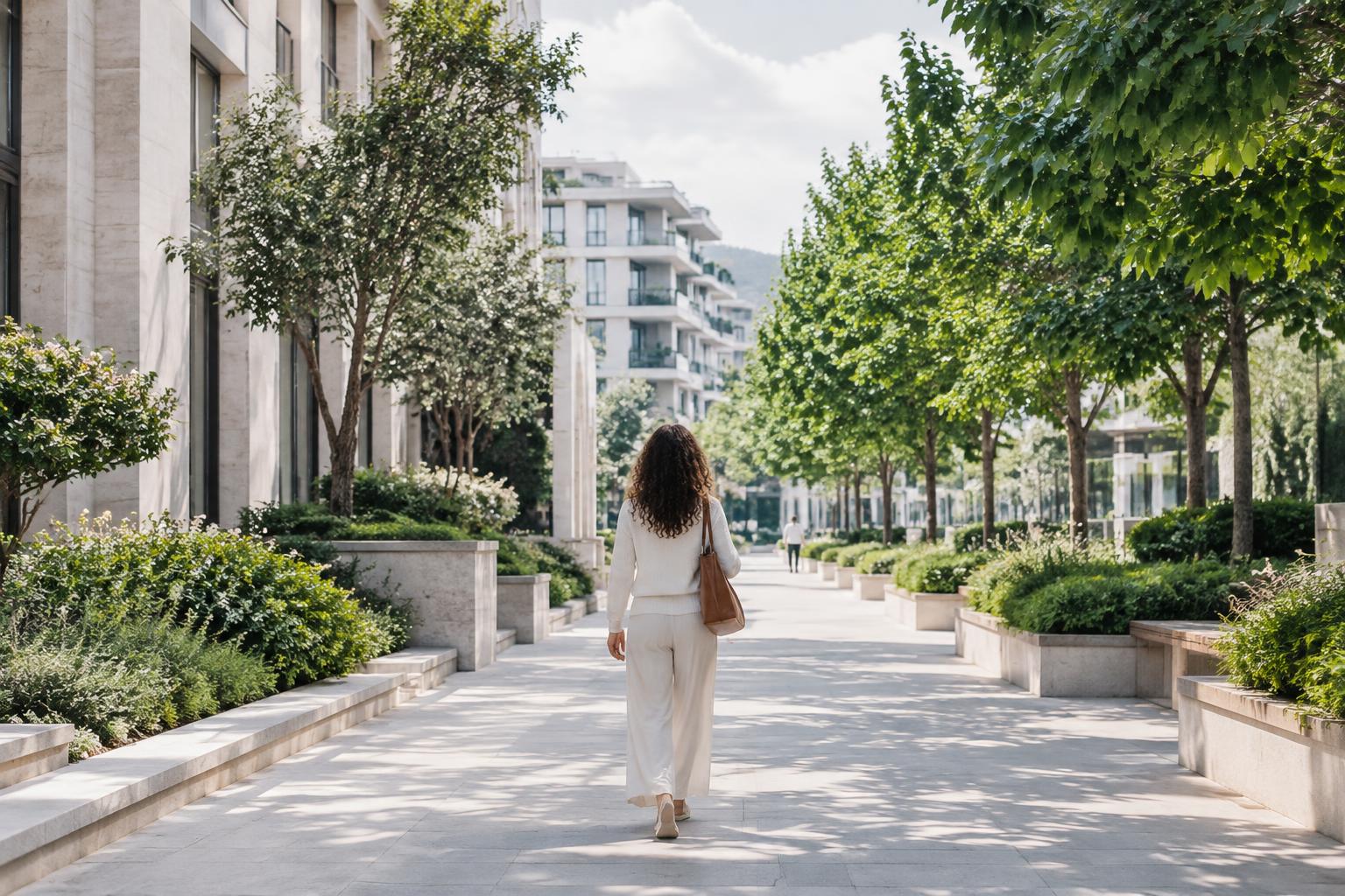 An everyday walk through a leafy neighbourhood